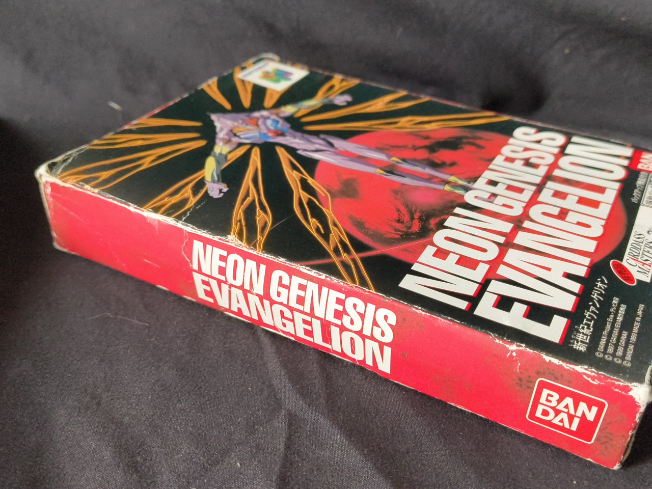 Used, NEON GENESIS EVANGELION with Bonus Cards set Nintendo 64 Japan-h0411-