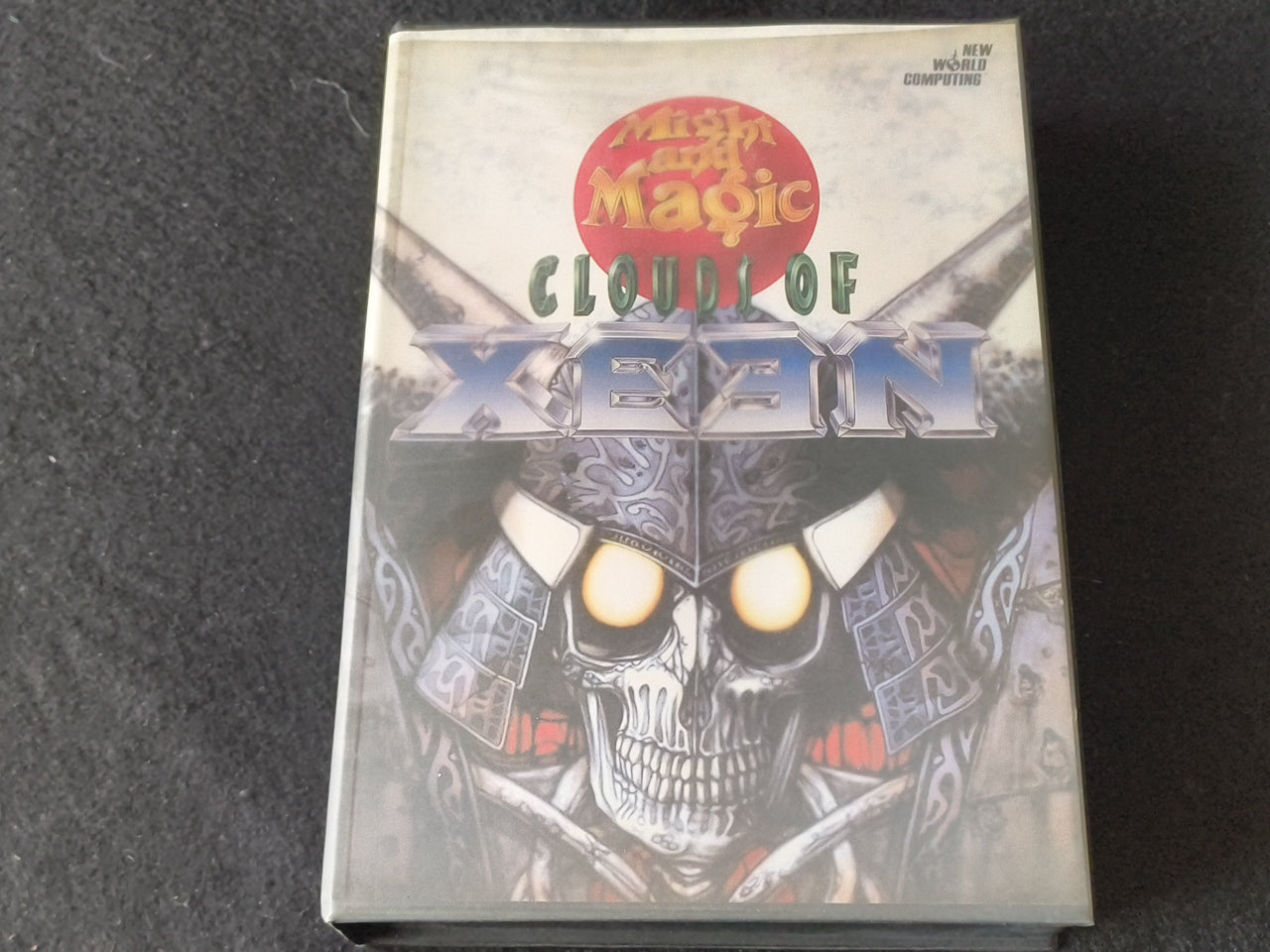 Might and Magic Clouds of XEEN FM TOWNS / MARTY Game disk, Manual, Box set Japan