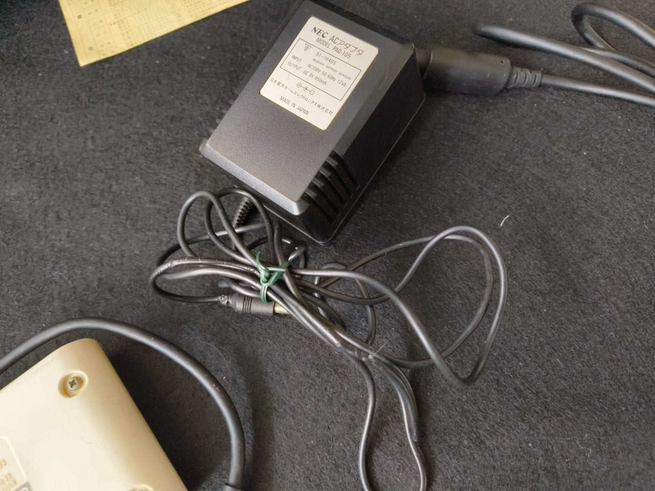 NEC PC Engine Coregrafx Console PI-TG3 TurboGrafx16, w/Manual, Pads, Box-h0412-