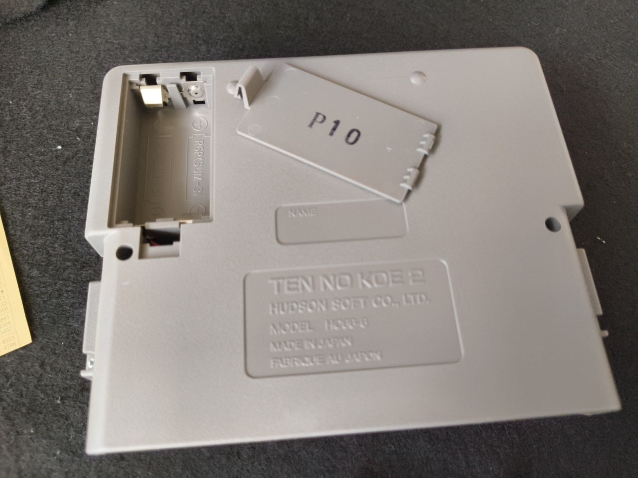 NEC PC Engine Coregrafx Console PI-TG3 TurboGrafx16, w/Manual, Pads, Box-h0412-