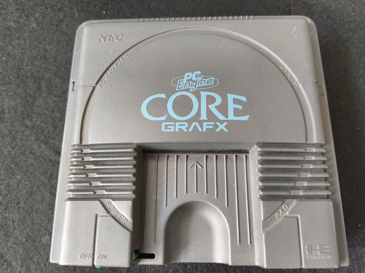 NEC PC Engine Coregrafx Console PI-TG3 TurboGrafx16, w/Manual, Pads, Box-h0412-