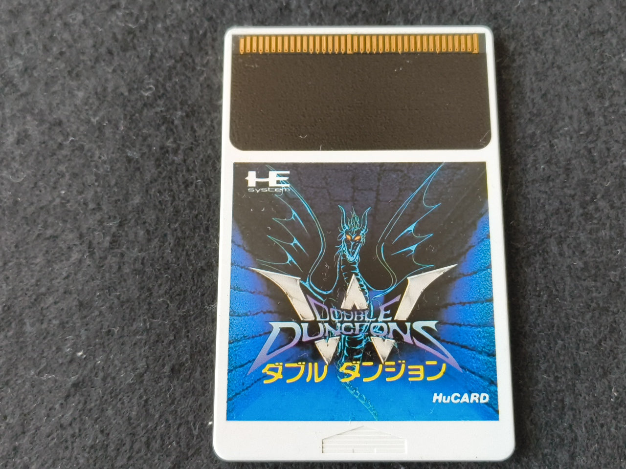 Double Dungeons NEC PC Engine TurboGrafx-16 PCE game, Working Japan-h0414-