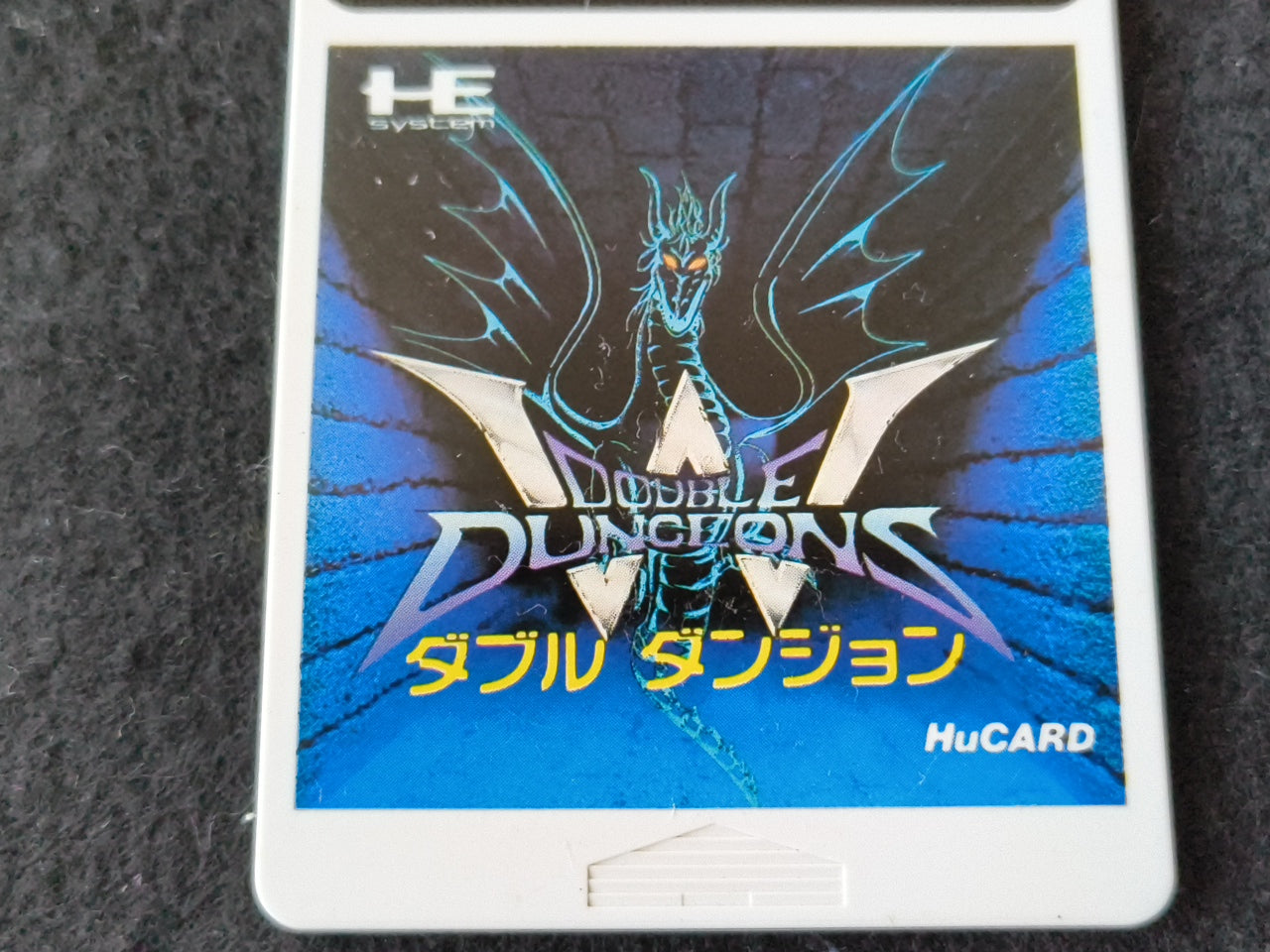 Double Dungeons NEC PC Engine TurboGrafx-16 PCE game, Working Japan-h0414-