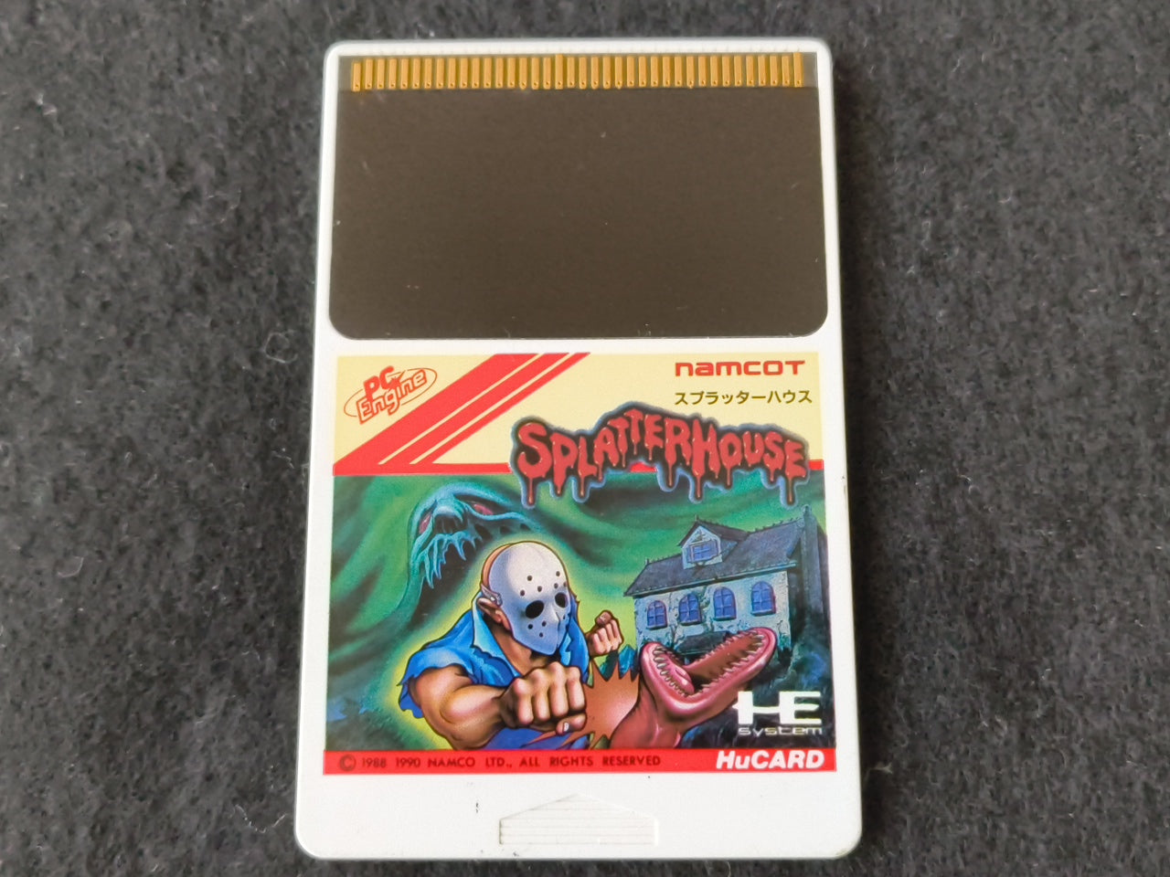 SPLATTER HOUSE NEC PC Engine TurboGrafx-16 PCE game, Working Japan-h0414-