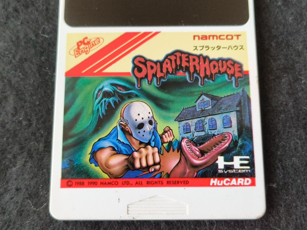 SPLATTER HOUSE NEC PC Engine TurboGrafx-16 PCE game, Working Japan-h0414-