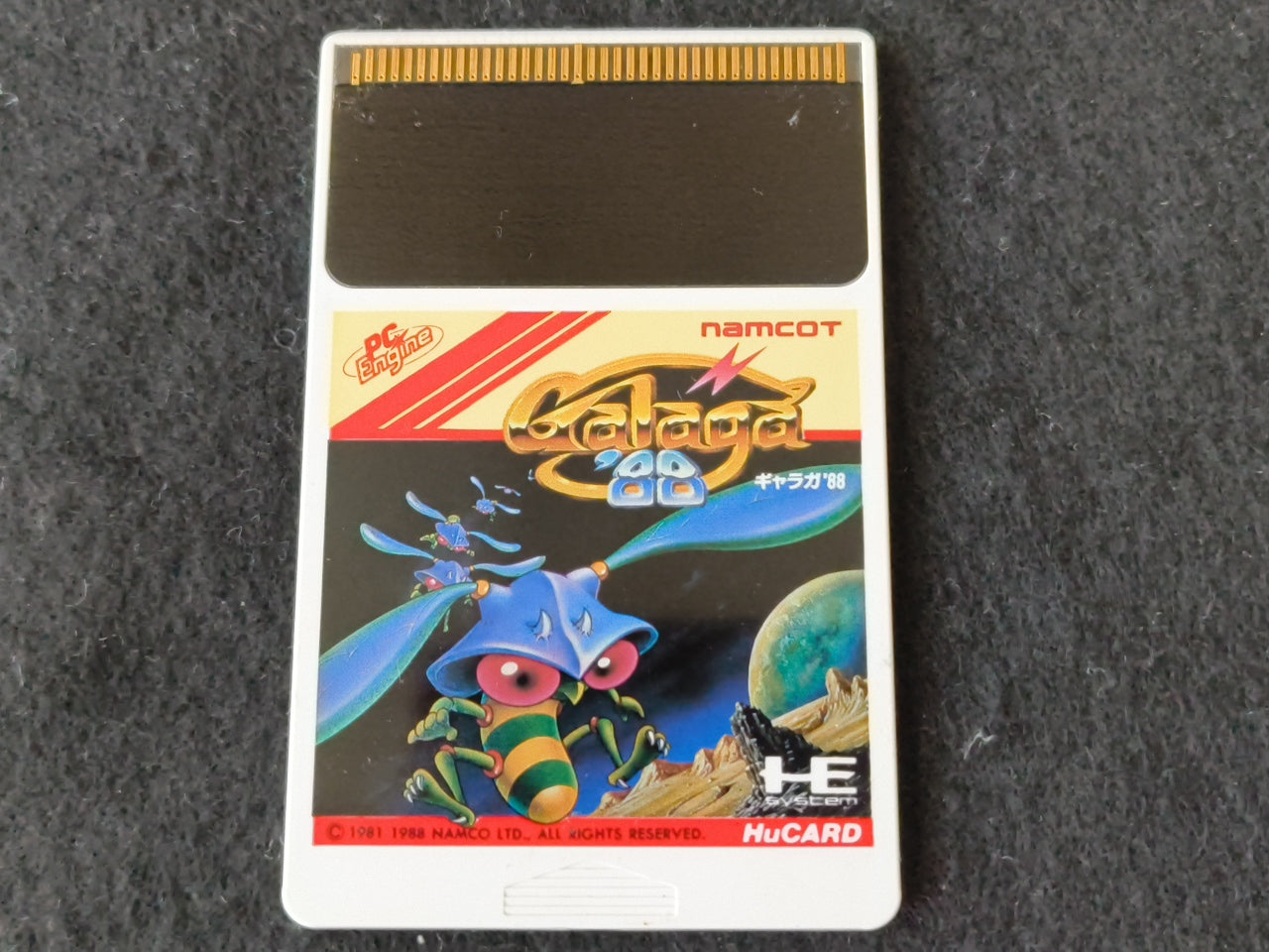 Galaga 88 NEC PC Engine TurboGrafx-16 PCE game, Working Japan-h0413-
