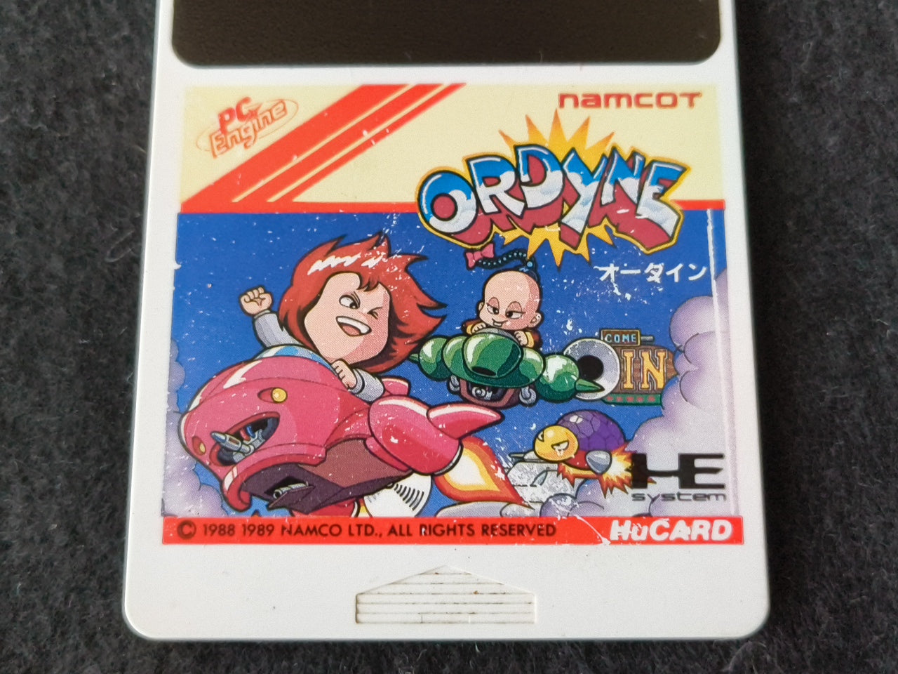 ORDYNE NEC PC Engine TurboGrafx-16 PCE game, Working Japan-h0413-