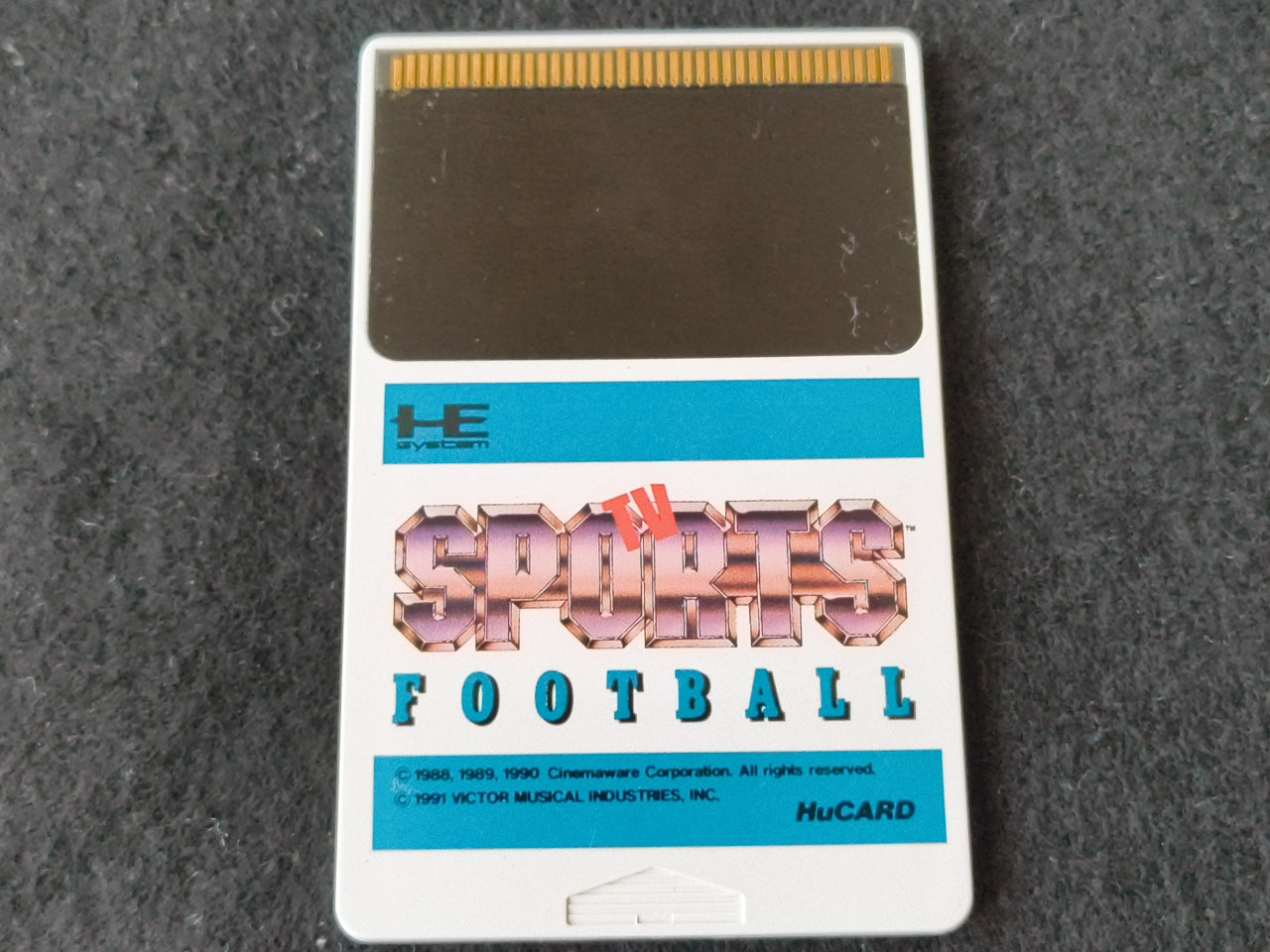 TV Sports Football NEC PC Engine TurboGrafx-16 PCE game, Working Japan-h0413-