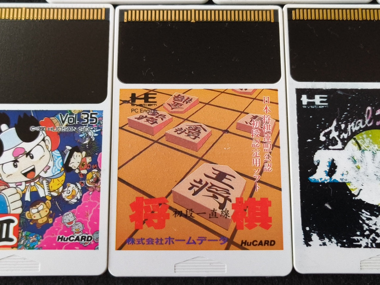 Whole sale Lots of PC Engine Hu-card Games 9-PCS set, Working -h0413-