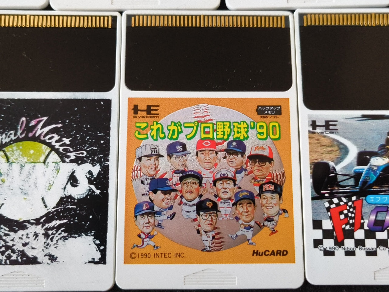 Whole sale Lots of PC Engine Hu-card Games 9-PCS set, Working -h0413-