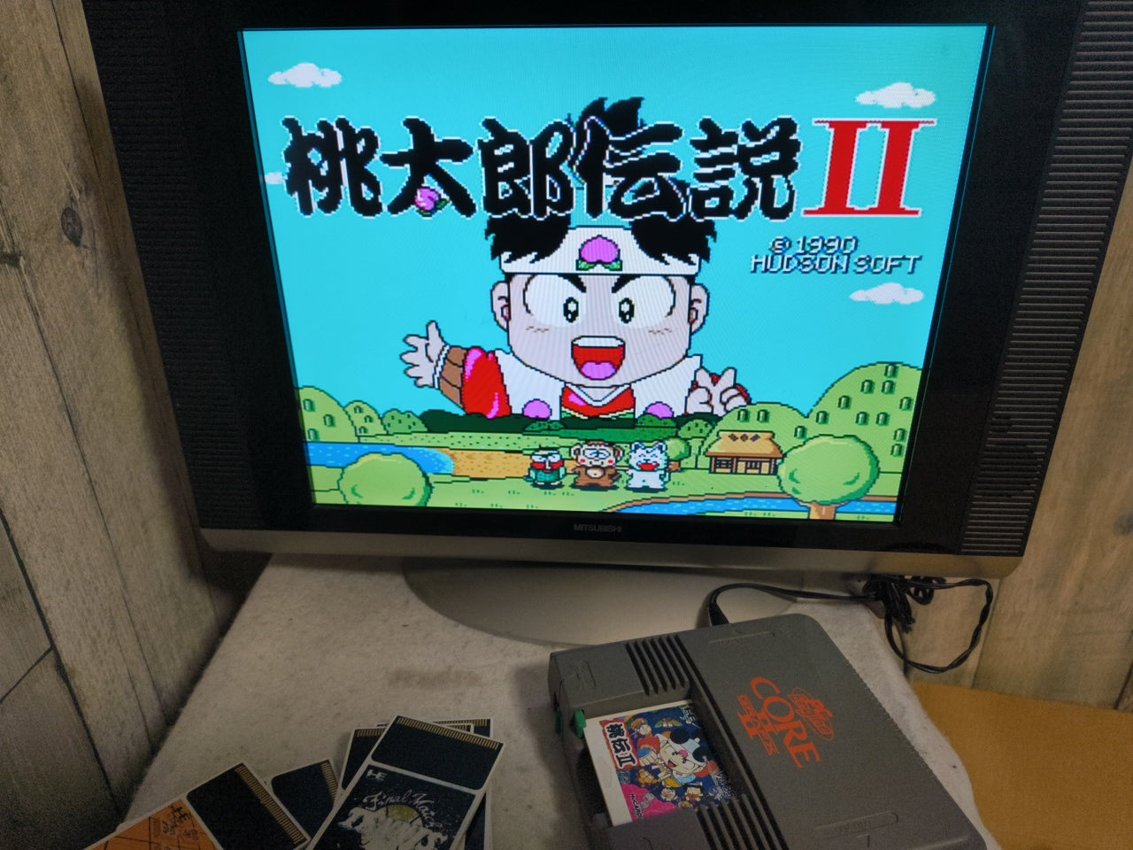 Whole sale Lots of PC Engine Hu-card Games 9-PCS set, Working -h0413-