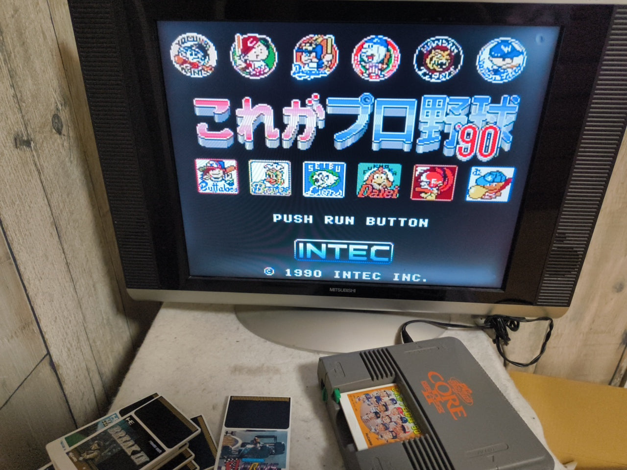 Whole sale Lots of PC Engine Hu-card Games 9-PCS set, Working -h0413-