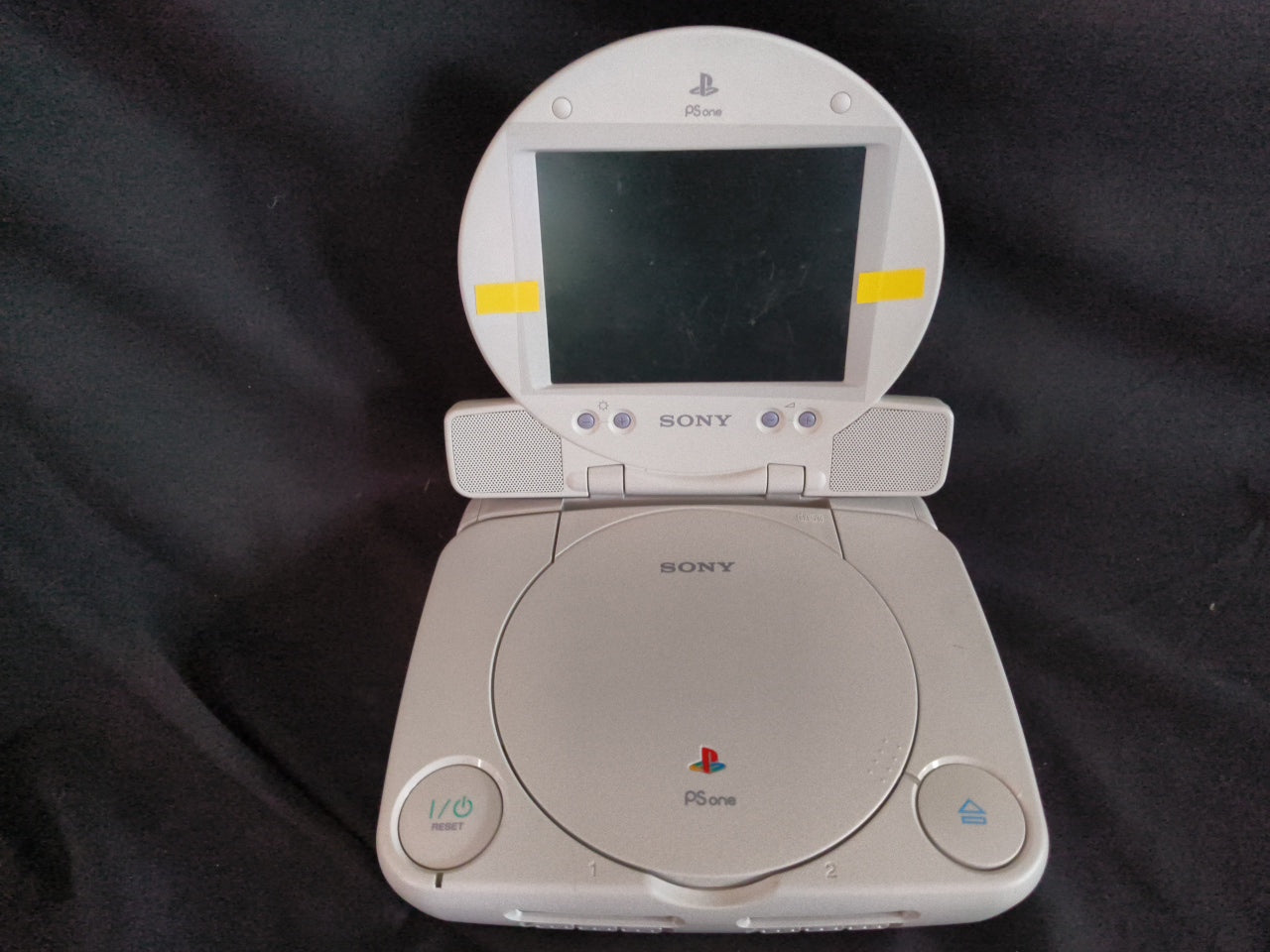 Sony PlayStation PS one Console, LCD monitor, PSU and Controller, NTSC-J-h0415-