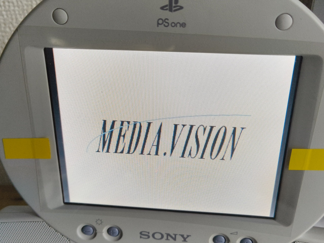 Sony PlayStation PS one Console, LCD monitor, PSU and Controller, NTSC-J-h0415-