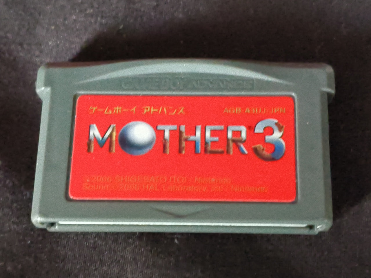 MOTHER 3 Gameboy Advance GBA, w/Manual, Papers, Box set Japan Working-h0415-