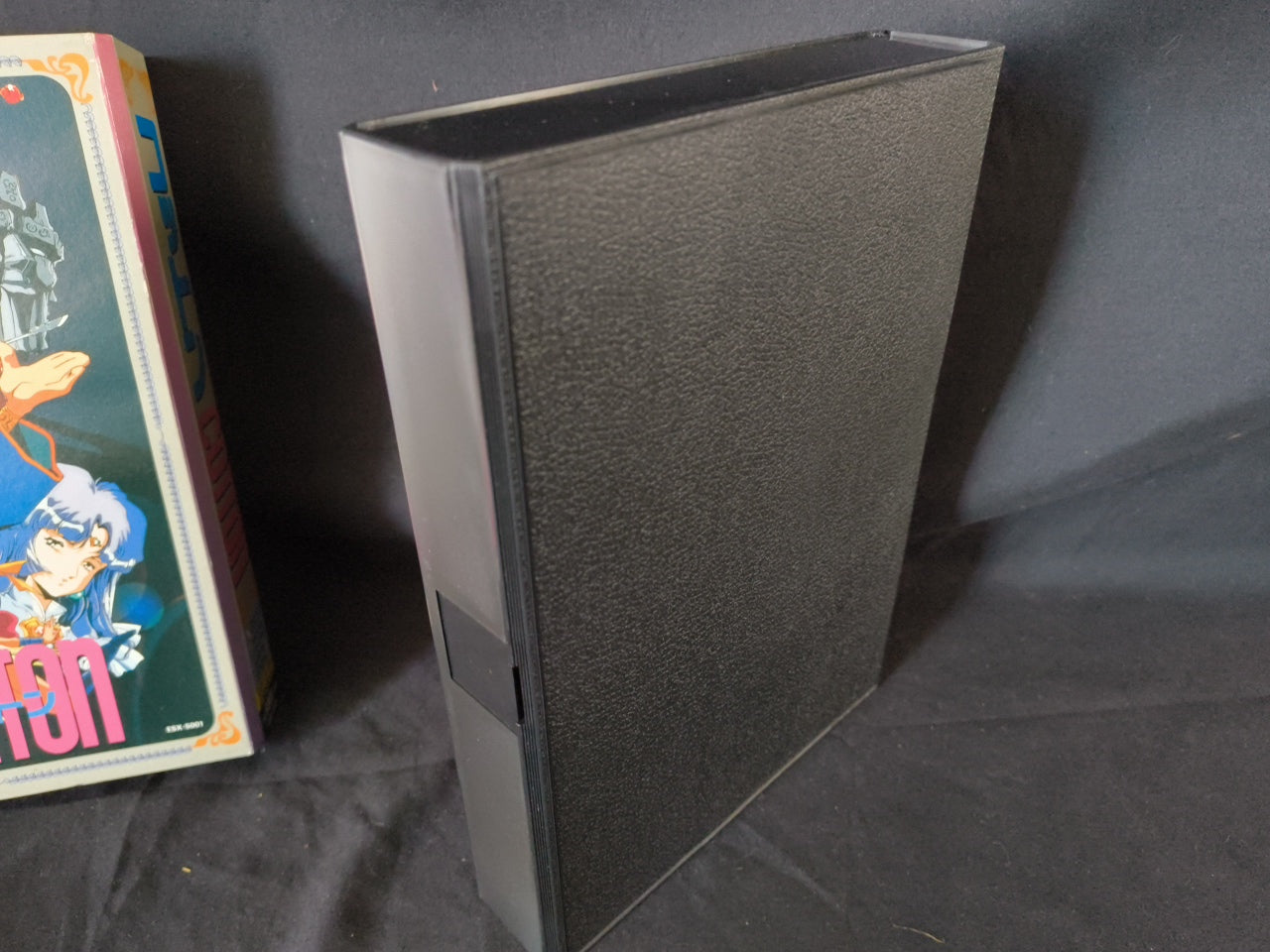 COTTON SHARP X68000 Gamedisks, Manual, Paper and Box set, Japan Working-h0416-