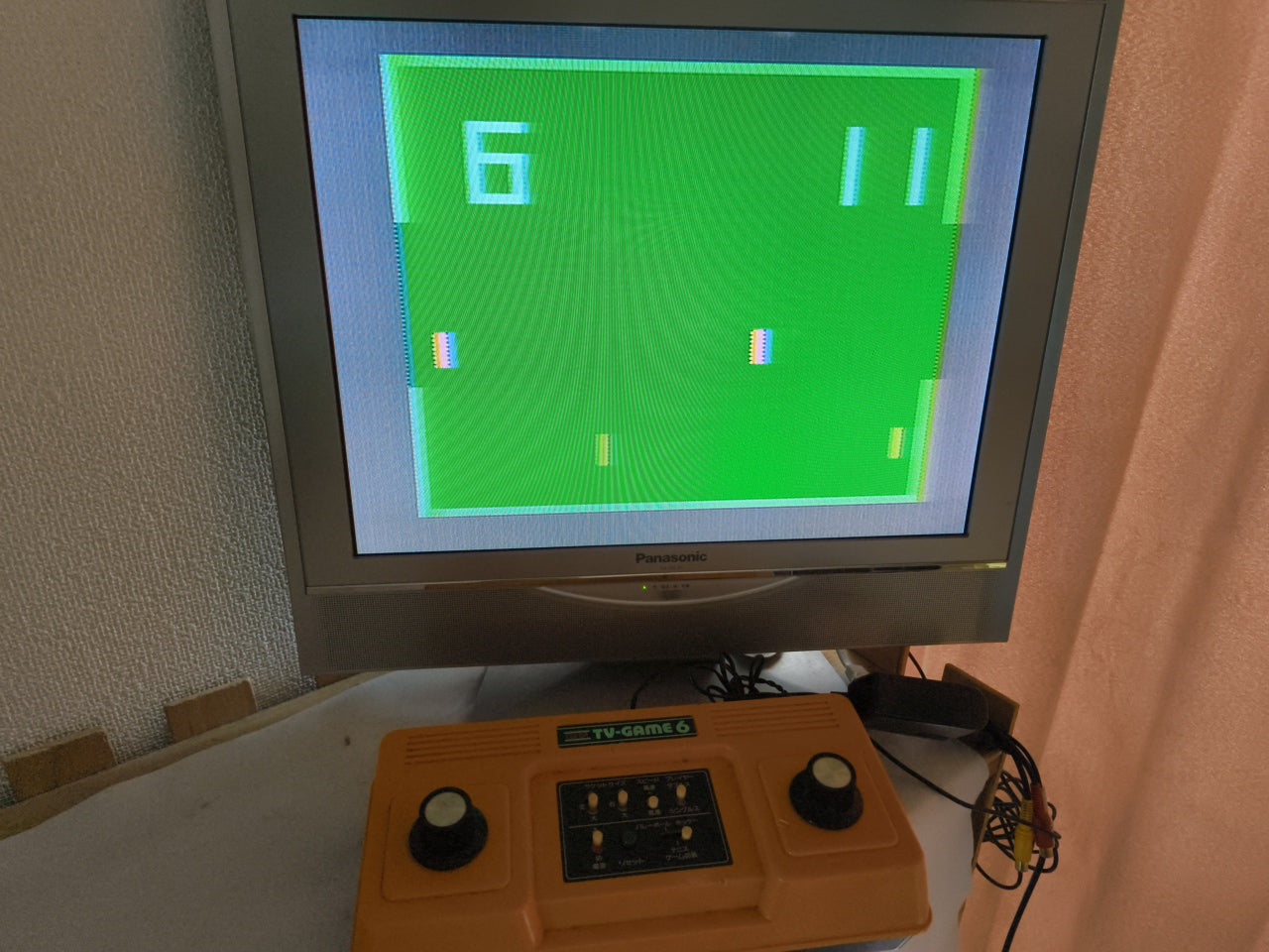 Nintendo TV GAME 6 (CTG-6V) Console, Working, the lid is missing, Japan-h0416-