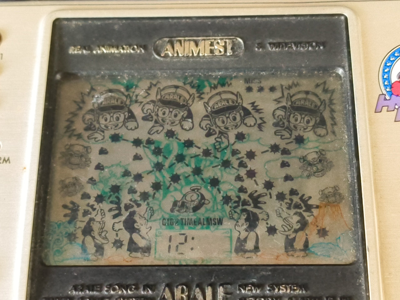 JUNK LSI PORTABLE GAME Arare-chan, KING KONG, Pocket Pikachu 3-PCS set-h0418-