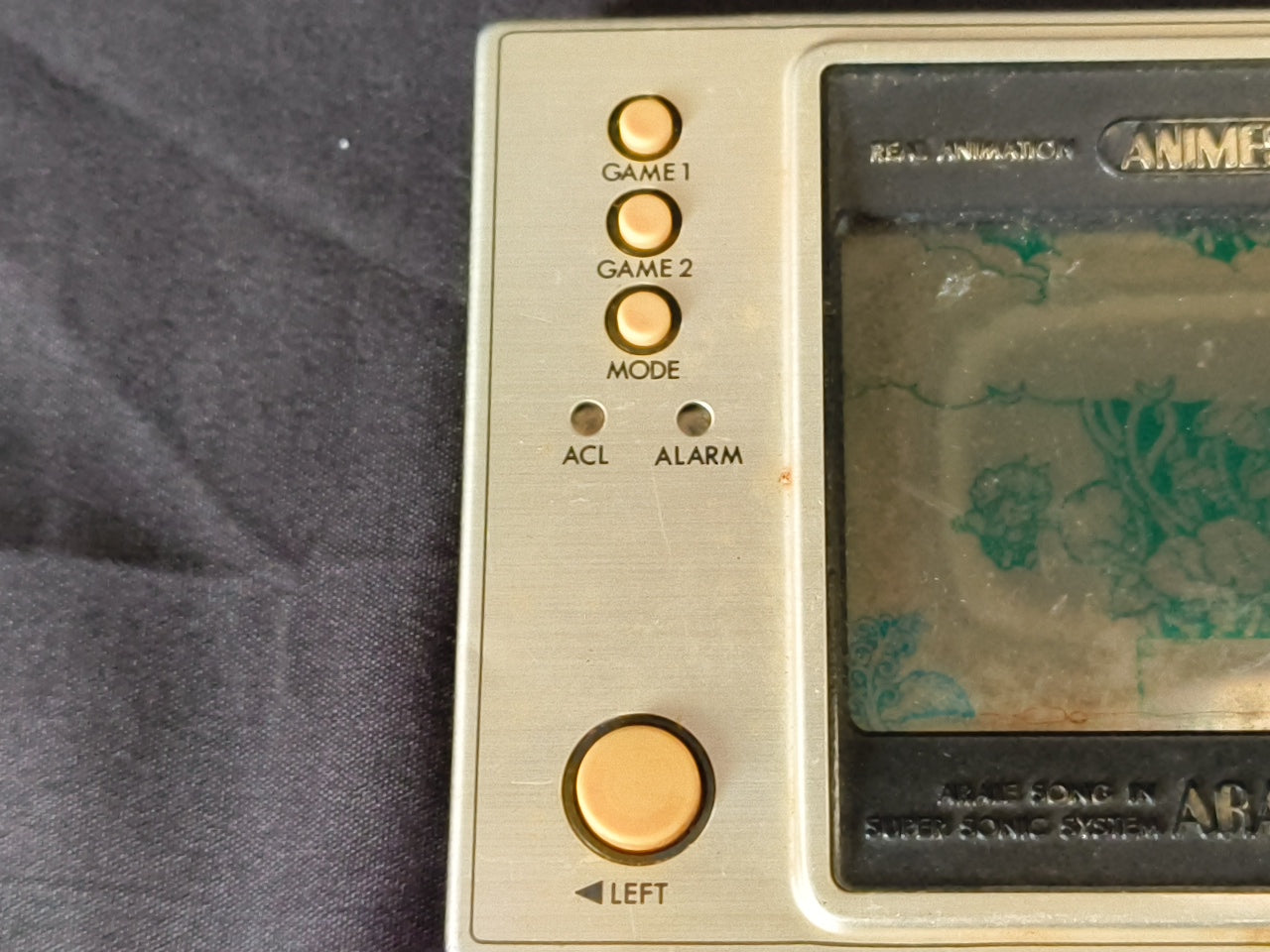 JUNK LSI PORTABLE GAME Arare-chan, KING KONG, Pocket Pikachu 3-PCS set-h0418-