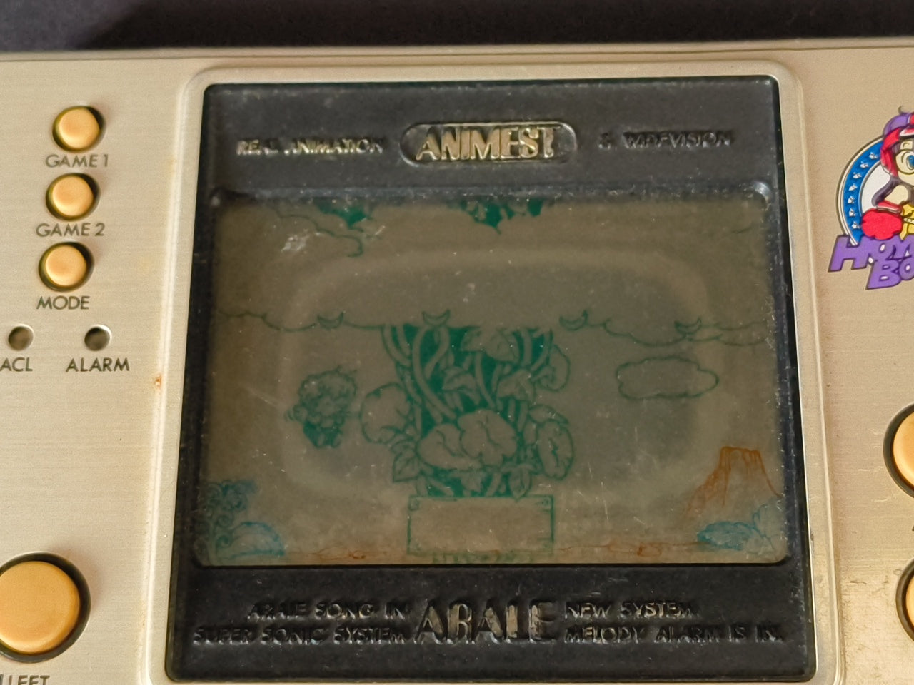 JUNK LSI PORTABLE GAME Arare-chan, KING KONG, Pocket Pikachu 3-PCS set-h0418-