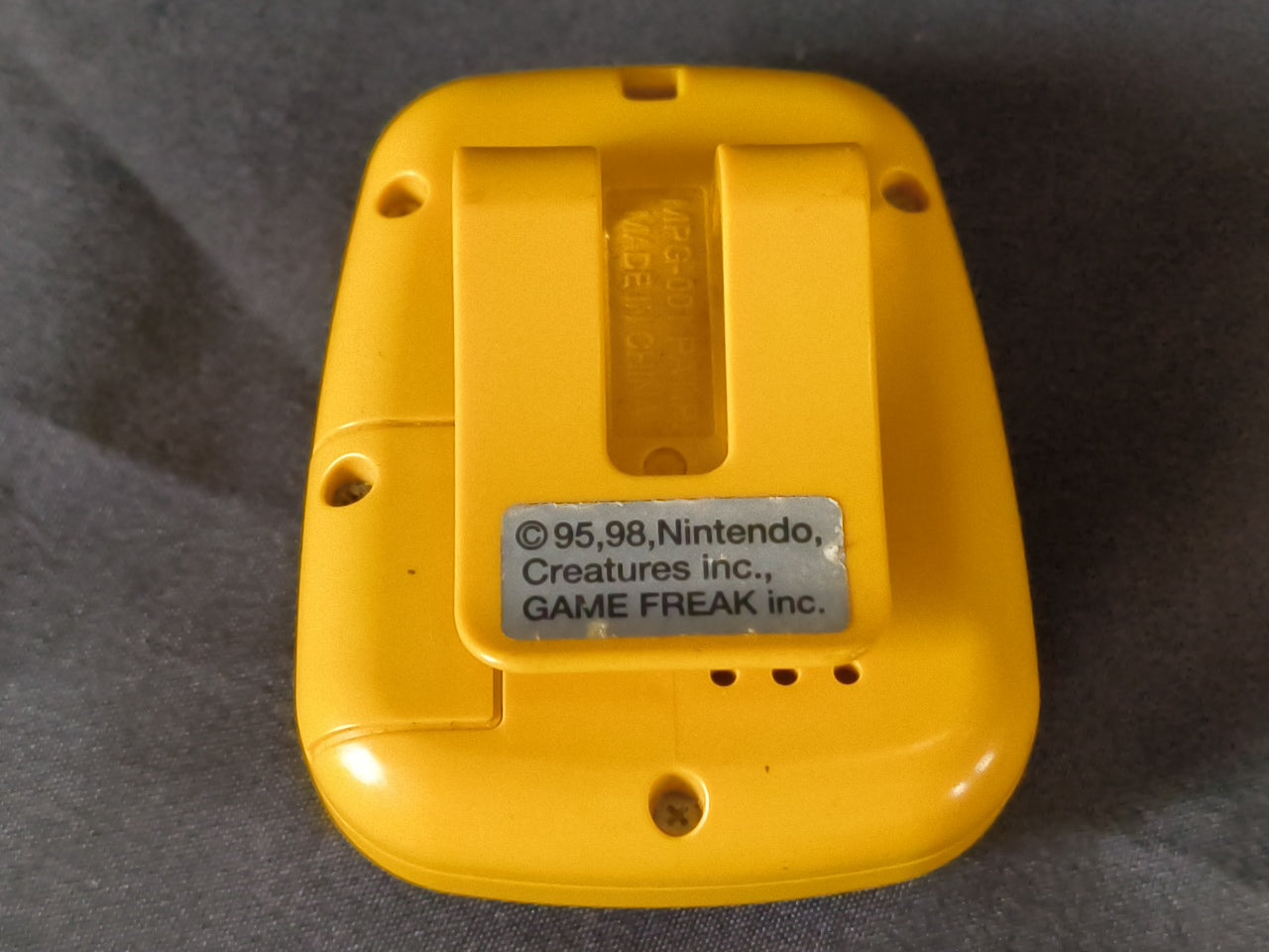 JUNK LSI PORTABLE GAME Arare-chan, KING KONG, Pocket Pikachu 3-PCS set-h0418-