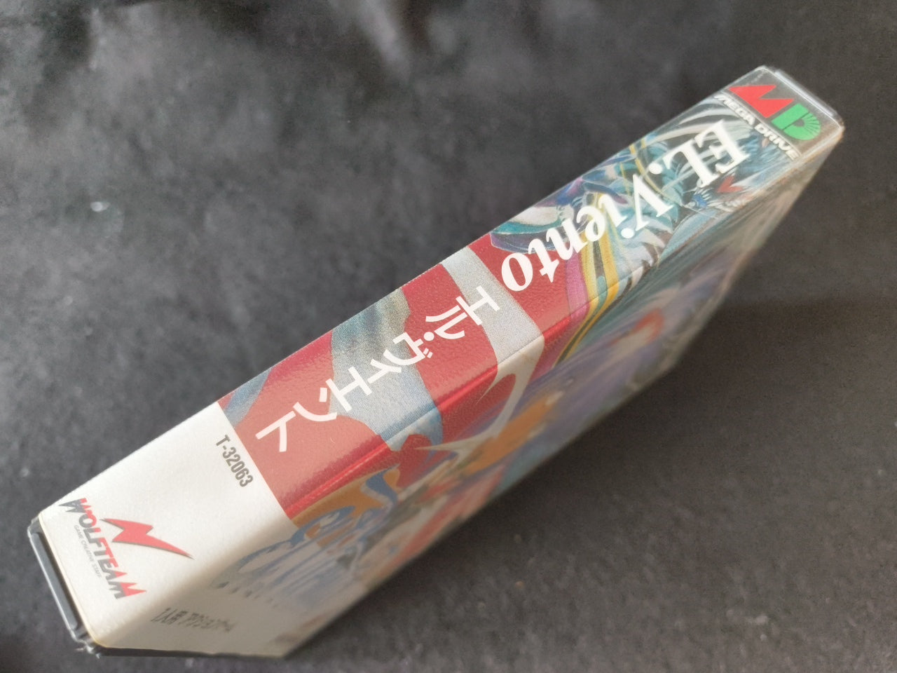 Original Ver. in 1991, El Viento SEGA MEGA DRIVE Cartridge Working Japan-h0417