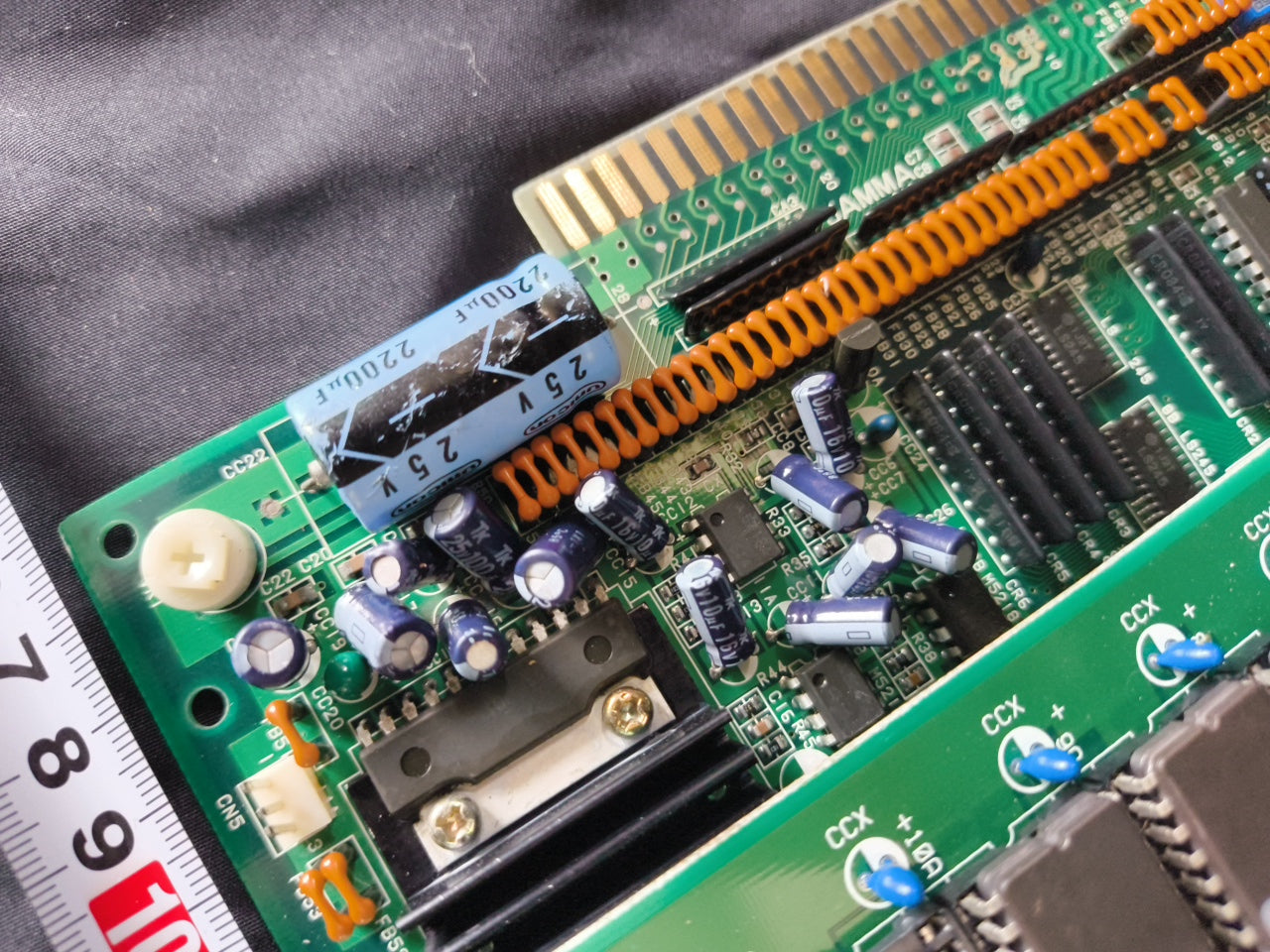 CAPTAIN COMMANDO CAPCOM CPS JAMMA system Arcade Board, Working Japan -h0418-