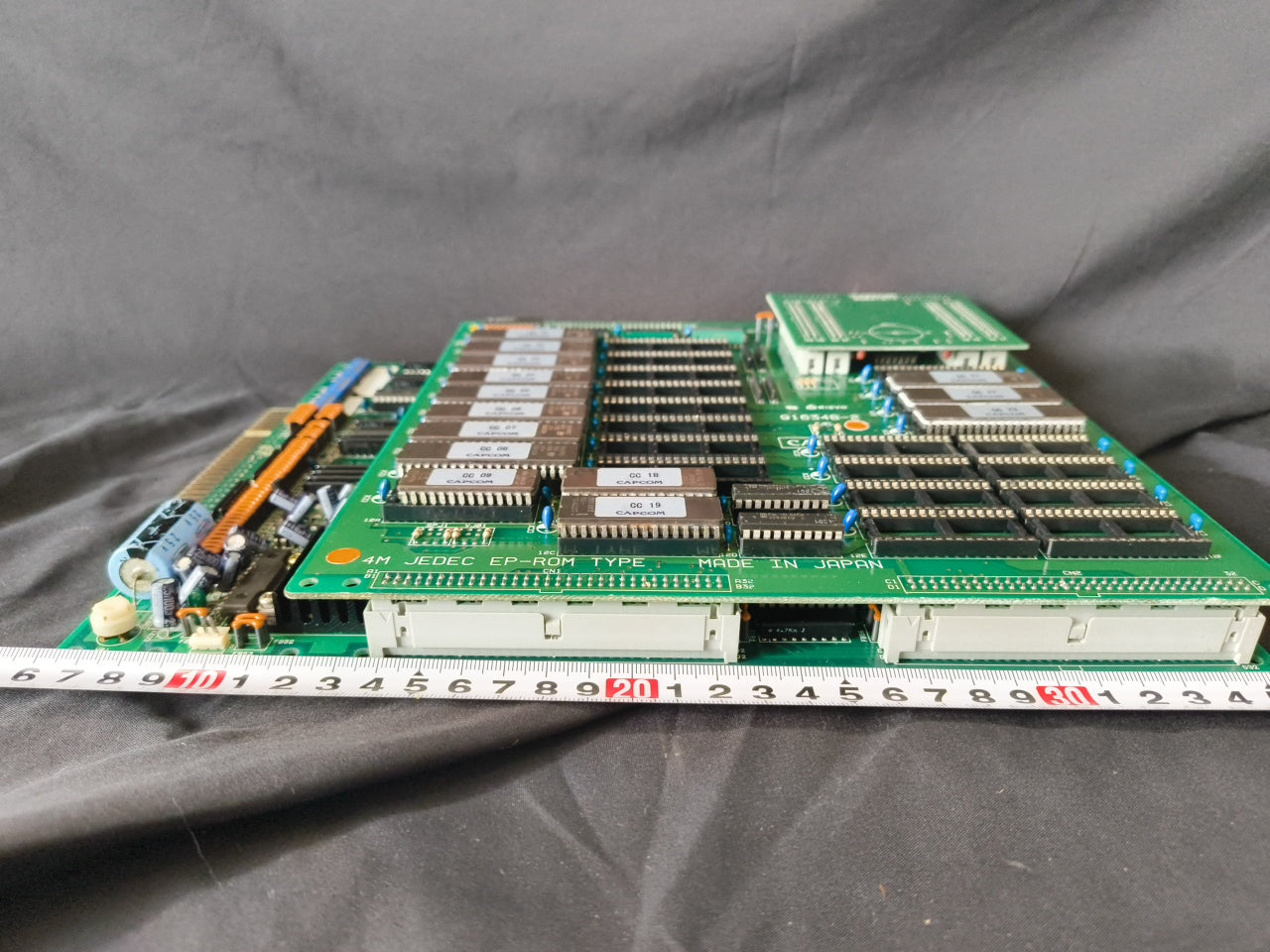 CAPTAIN COMMANDO CAPCOM CPS JAMMA system Arcade Board, Working Japan -h0418-