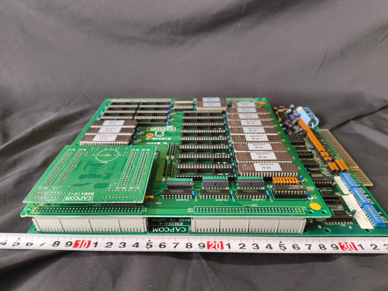 CAPTAIN COMMANDO CAPCOM CPS JAMMA system Arcade Board, Working Japan -h0418-