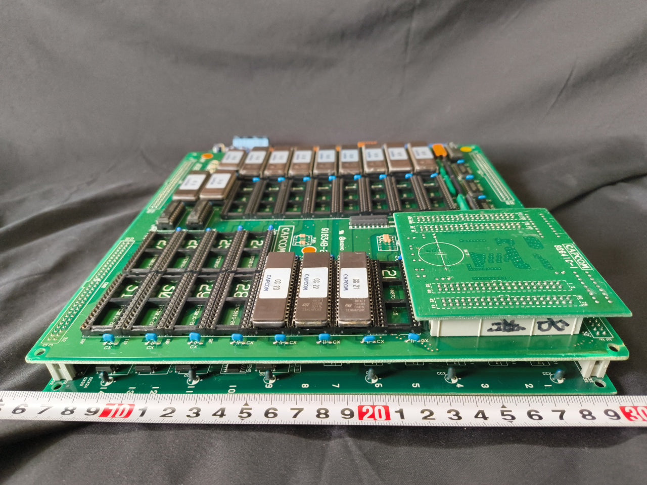 CAPTAIN COMMANDO CAPCOM CPS JAMMA system Arcade Board, Working Japan -h0418-