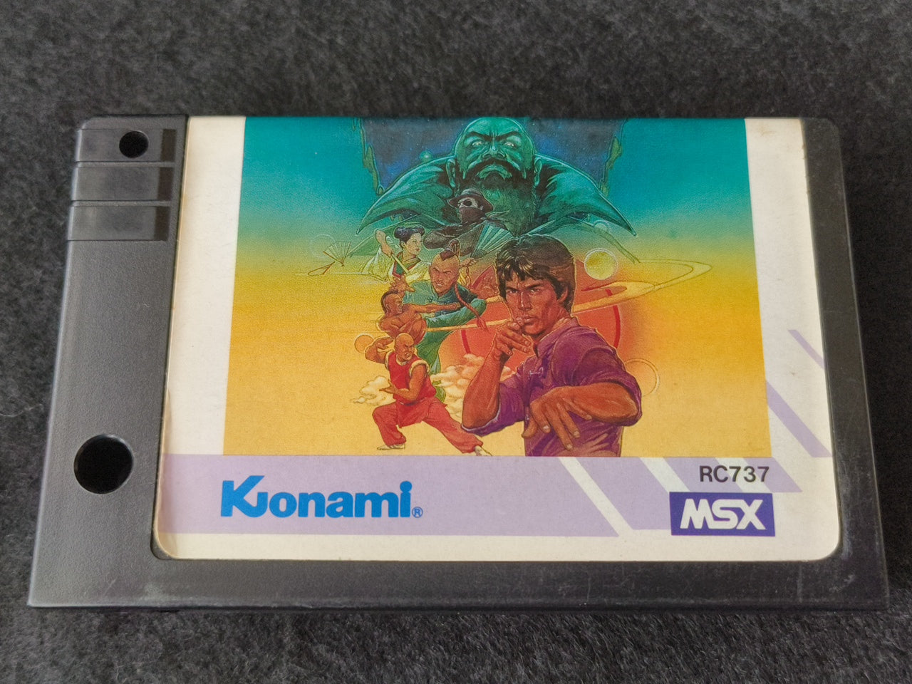 Yie Ar Kung Fu 2 II The Emperor MSX /Game Cartrigde NTSC-J working Japan-h0420-