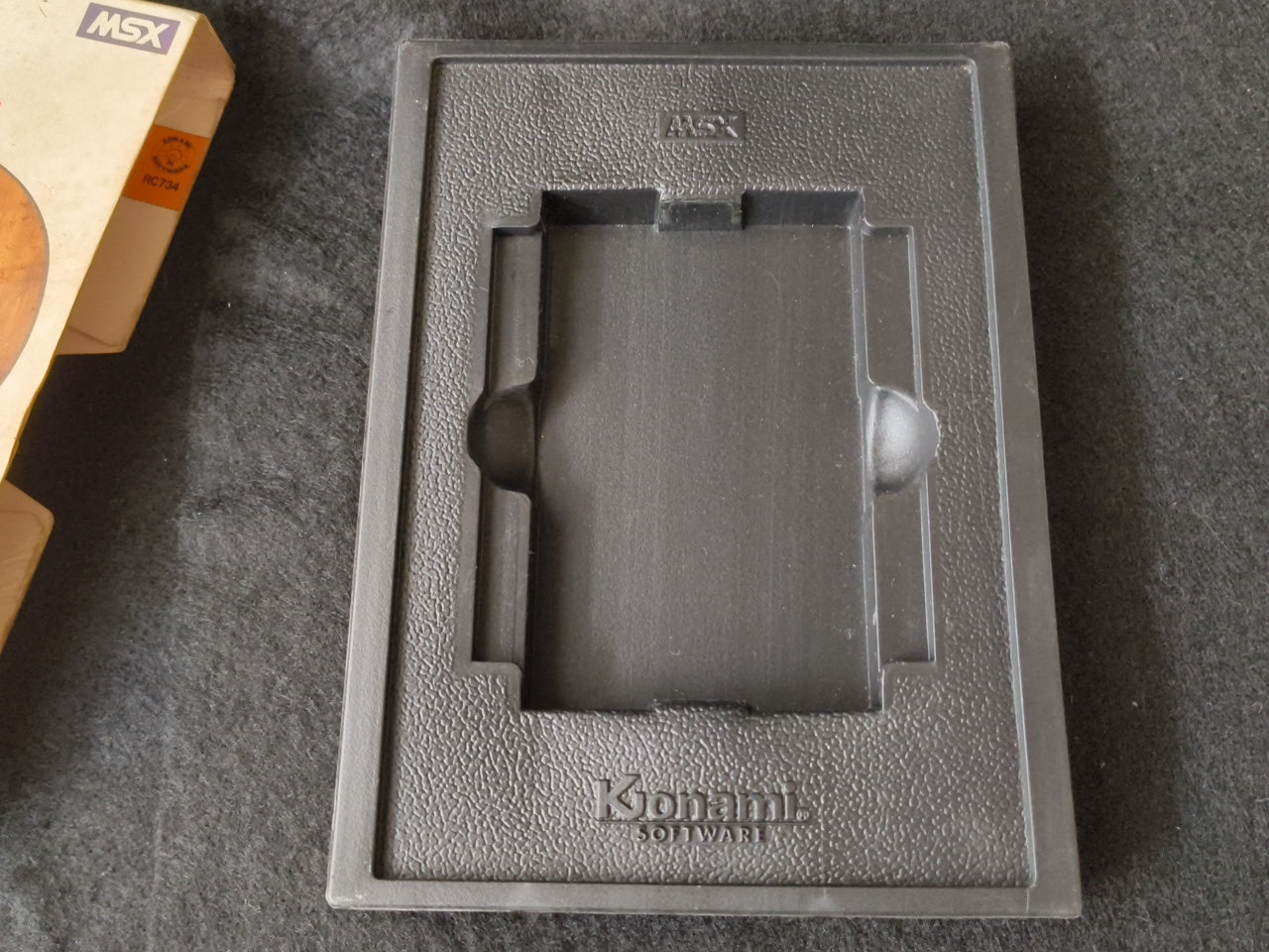 The Goonies for MSX /Game Cartrigde and Box set NTSC-J working Japan-h0420-