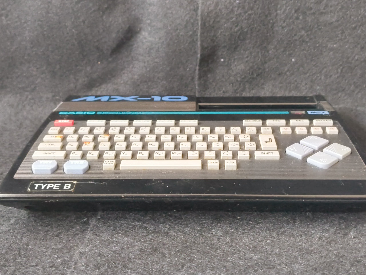 Defective CASIO MSX MX-10 Personal Computer, PSU and RF cable set, Japan-h0420-