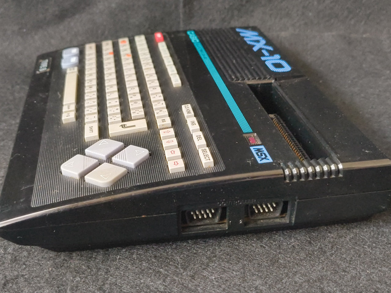 Defective CASIO MSX MX-10 Personal Computer, PSU and RF cable set, Japan-h0420-