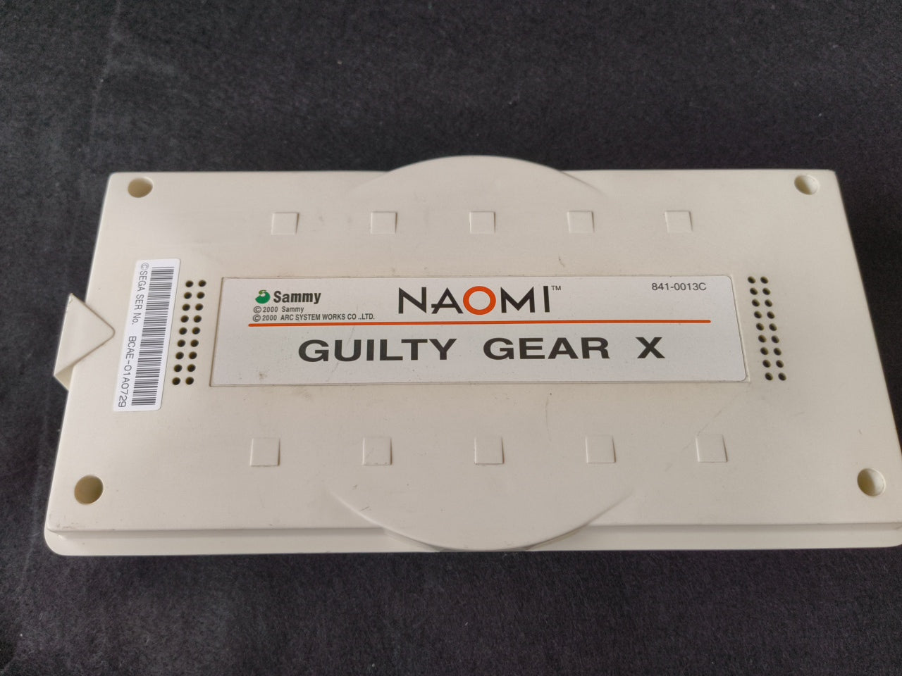 Guilty Gear X NAOMI PCB System Cart,Instruction Card set, Working, Japan-h0420