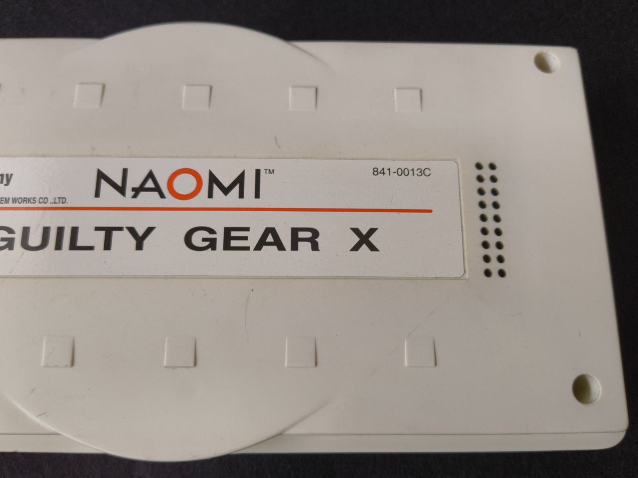 Guilty Gear X NAOMI PCB System Cart,Instruction Card set, Working, Japan-h0420