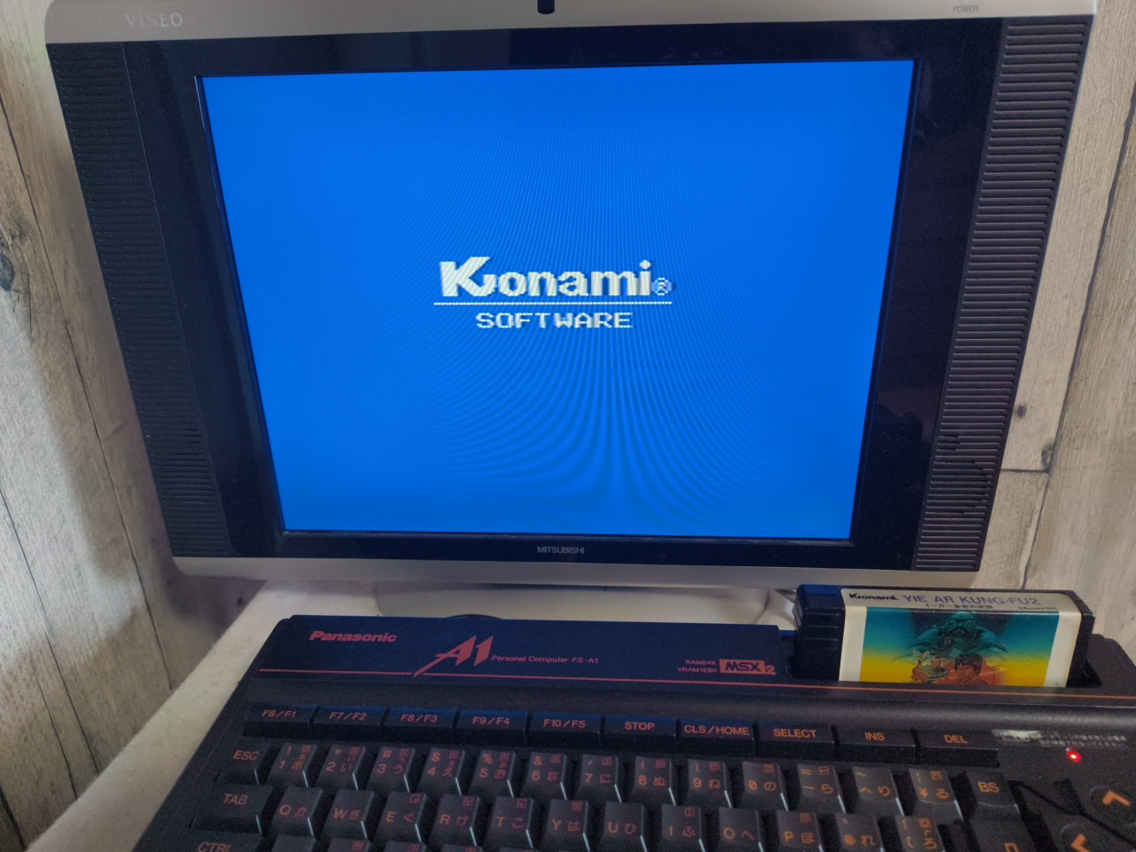 Yie Ar Kung Fu 2 II The Emperor MSX /Game Cartrigde NTSC-J working Japan-h0420-