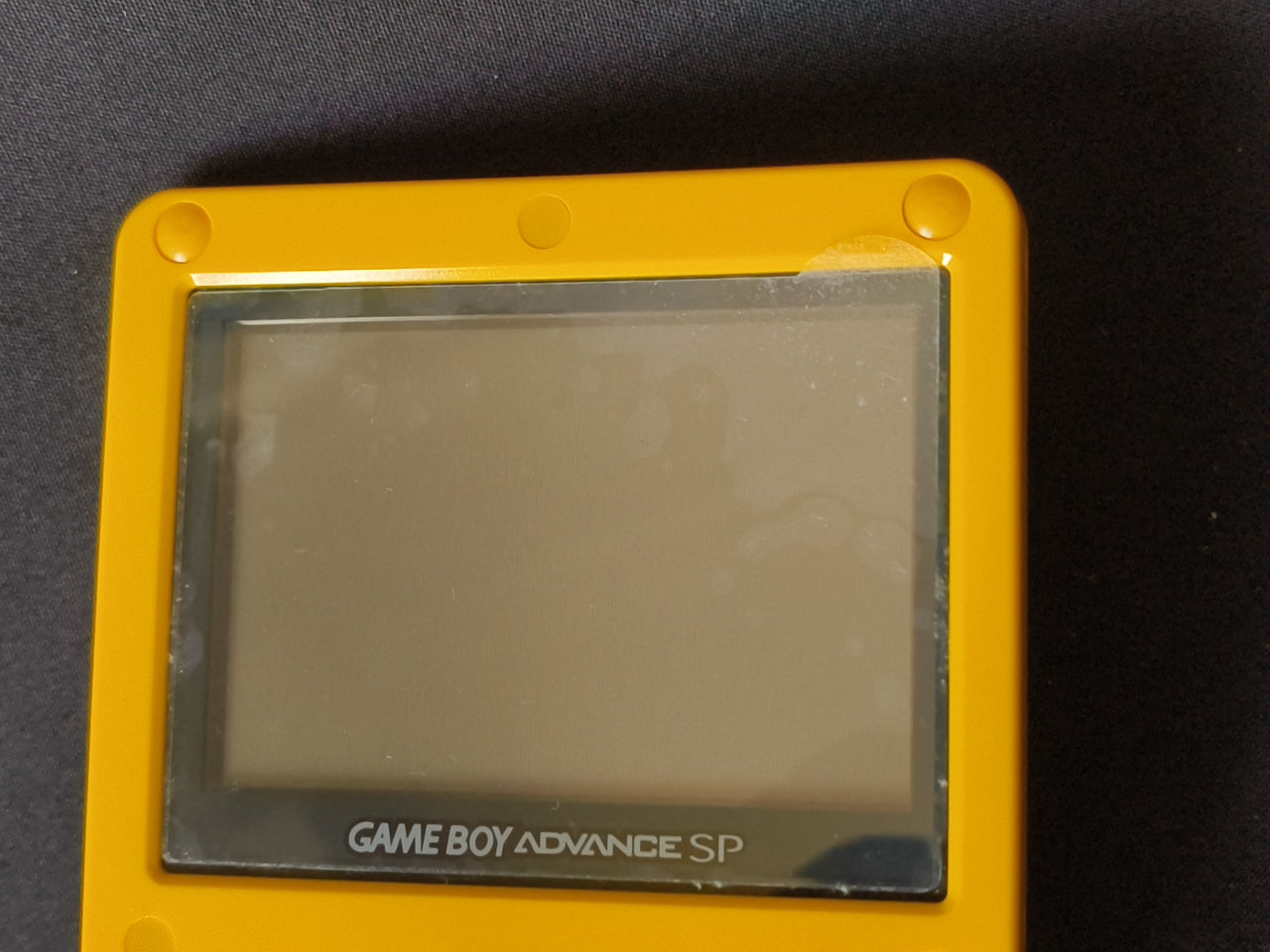 Authentic Pokemon Pikachu yellow LIMITED EDITION GAMEBOY ADVANCE SP GBA SP-h0421