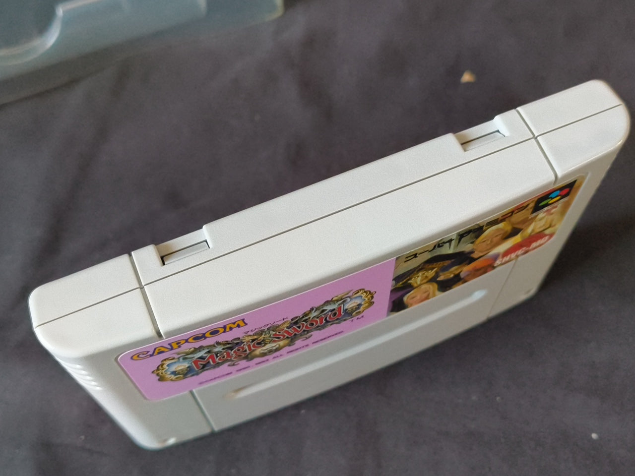 Magic Sword Nintendo Super Famicom SFC Cartridge, Manual, Box set Working-h0424-