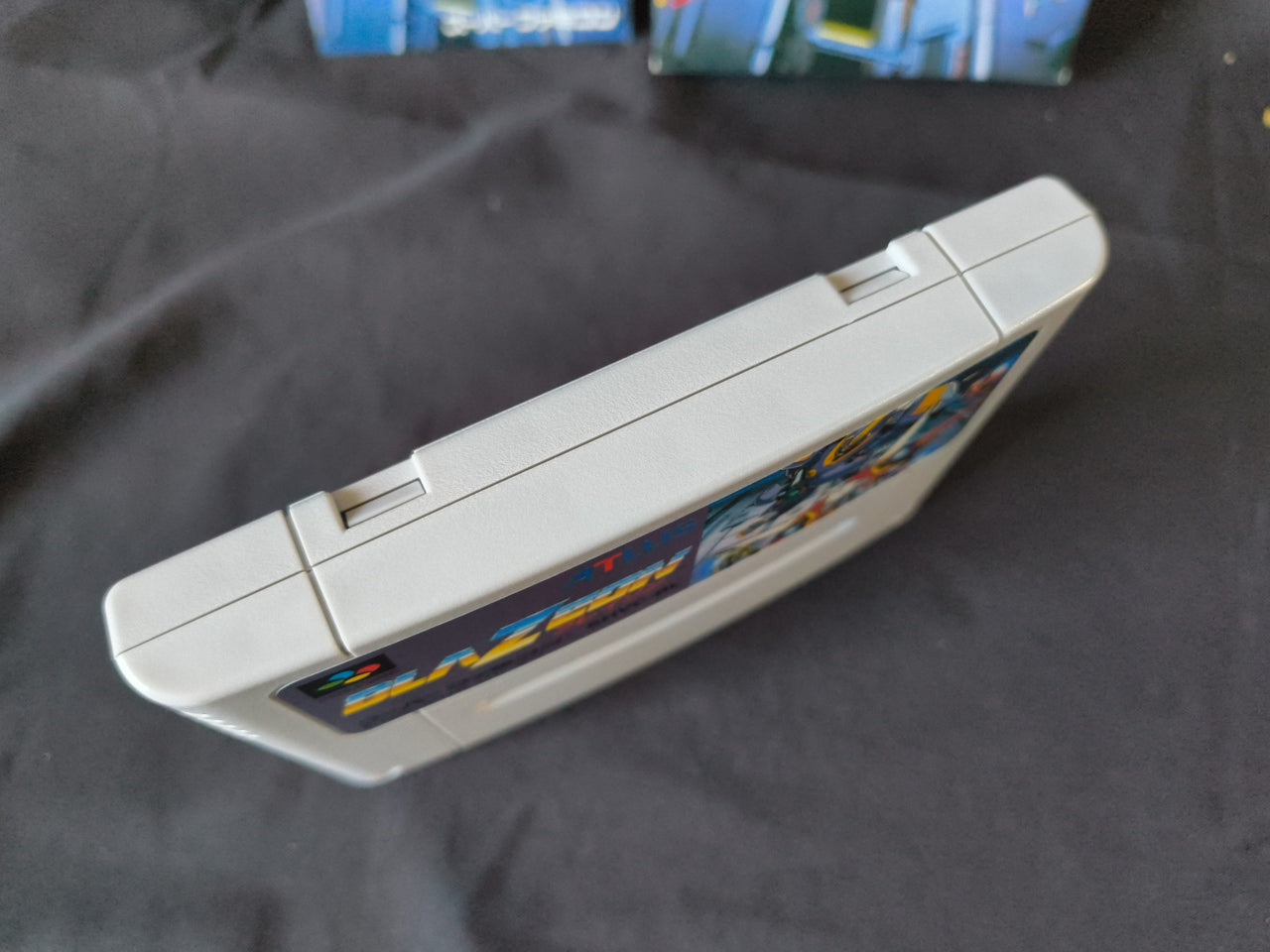 BLAZEON Nintendo Super Famicom SFC Cartridge, Manual, Boxed set tested-h0424-