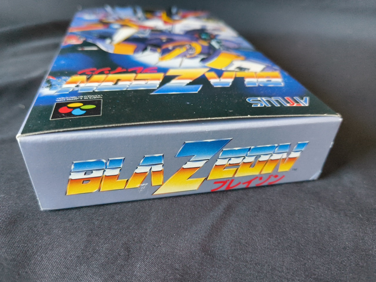 BLAZEON Nintendo Super Famicom SFC Cartridge, Manual, Boxed set tested-h0424-
