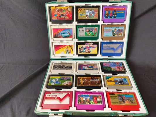 Wholesale lots of 18 Nintendo Famicom FC NES Game Cartridges set-h0425-1