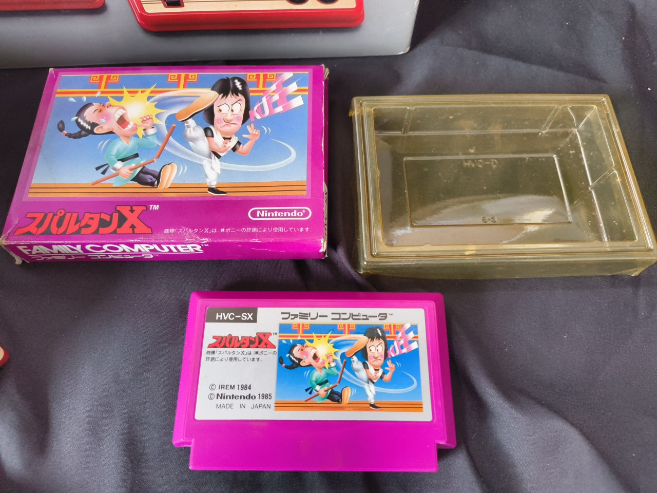 Defective/Not working Nintendo Famicom NES HVC-001 Console,PSU, Boxed set-h0425-