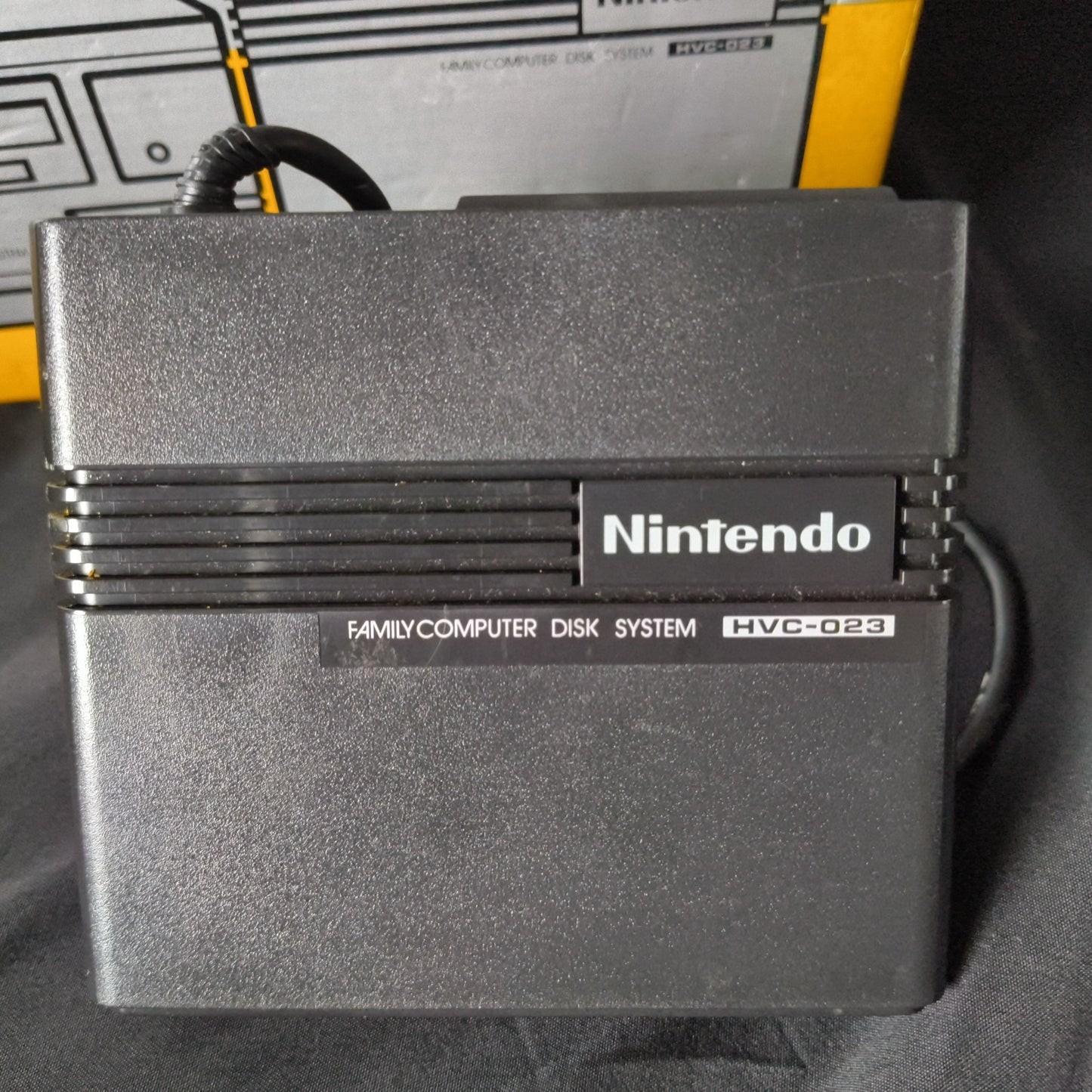 Nintendo Famicom Disk System(HVC-022) Console,RAM Adapter set, Working-h0428-