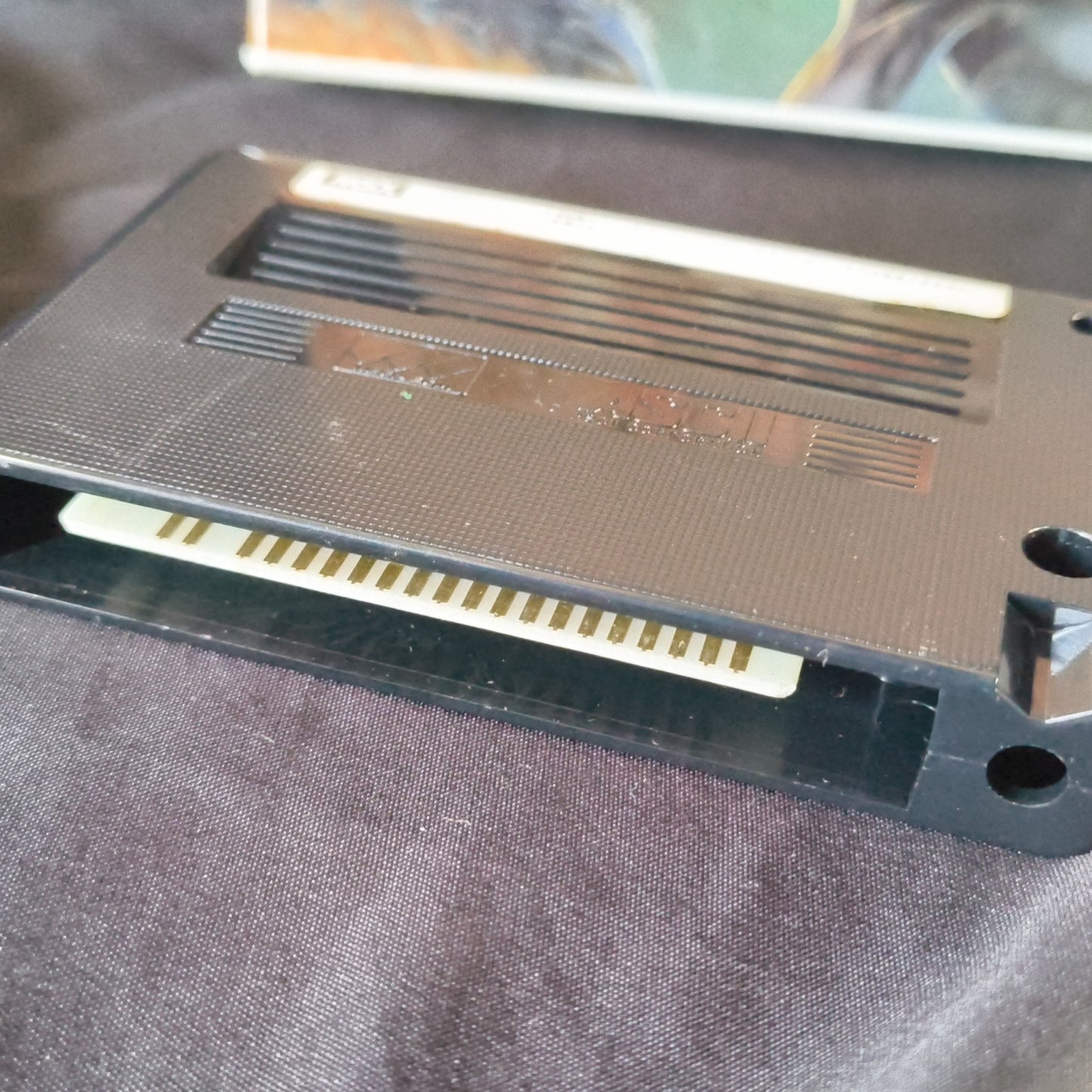 The BLACK ONYX 2 MSX Game Cartridge w/Manual Box set /NTSC-J working Japan-h0430