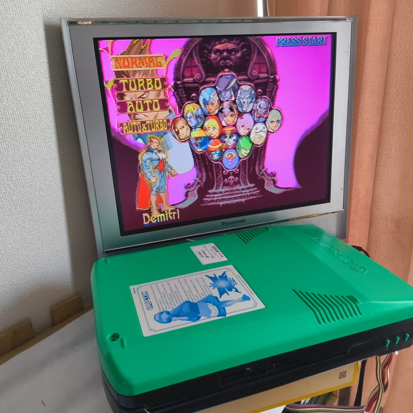 Vampire Savior -The Lord of Vampire CAPCOM CPS2 Arcade Cartridge B Board-f0430-