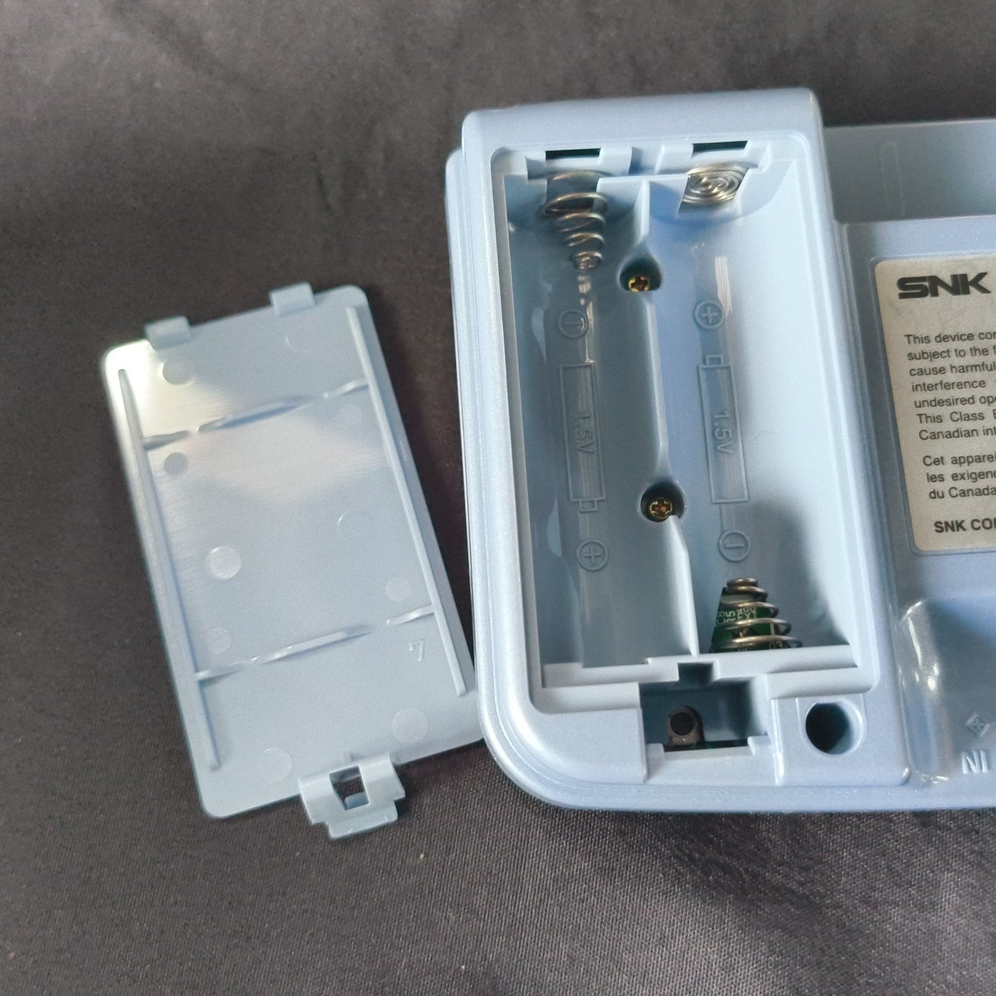 SNK NEOGEO POCKET Color blue Console ARUZE, W/Manual Box set, Working-h0502-