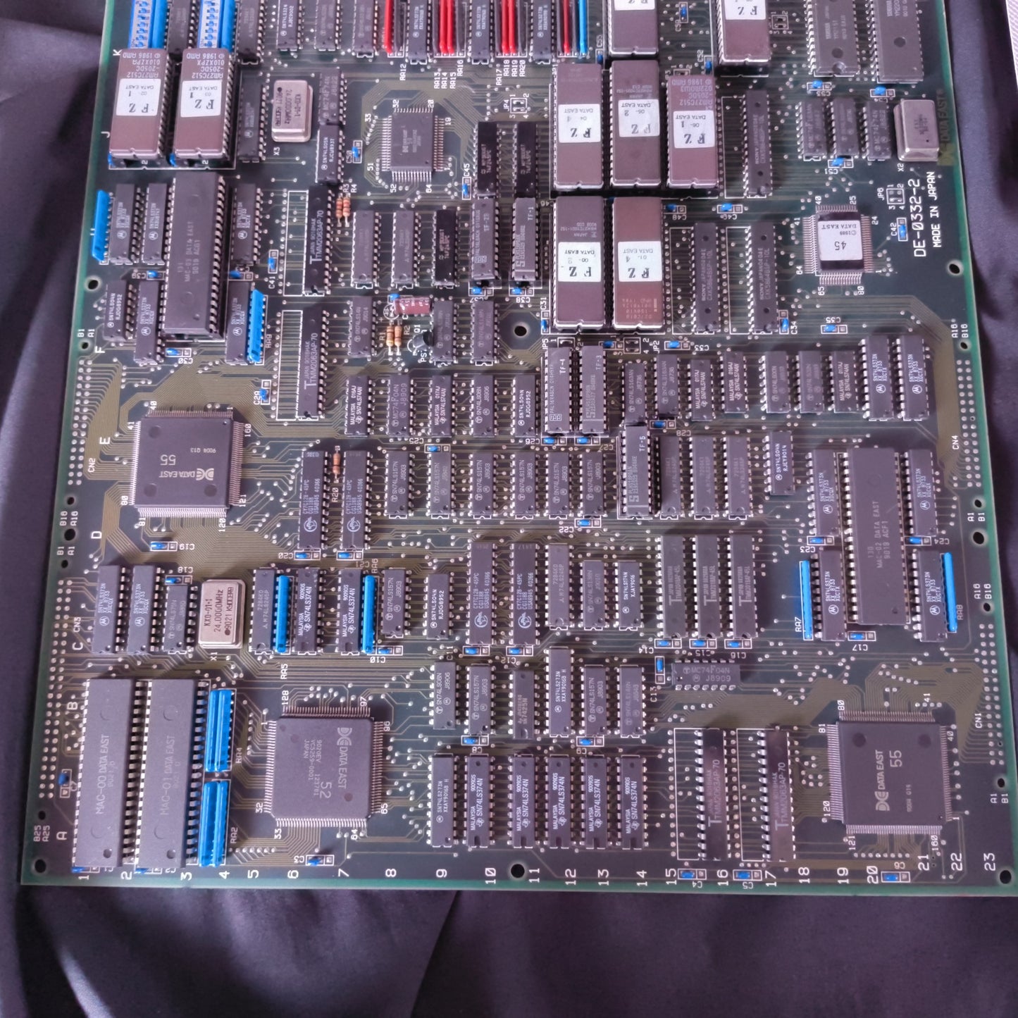 DARK SEAL /Gate of Doom Arcard JAMMA Board and Instruction cards set Japan-h0507