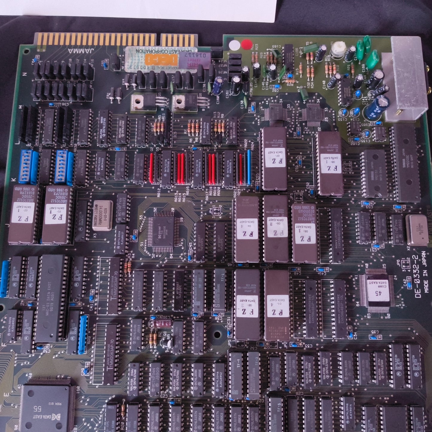 DARK SEAL /Gate of Doom Arcard JAMMA Board and Instruction cards set Japan-h0507