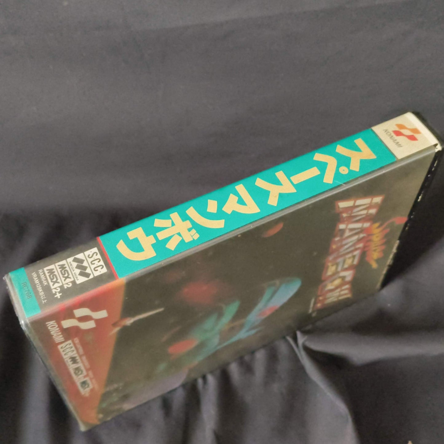 SPACE MANBOW MSX MSX2 Game Cartridge, Manual, Box set, Working Japan-h0118-